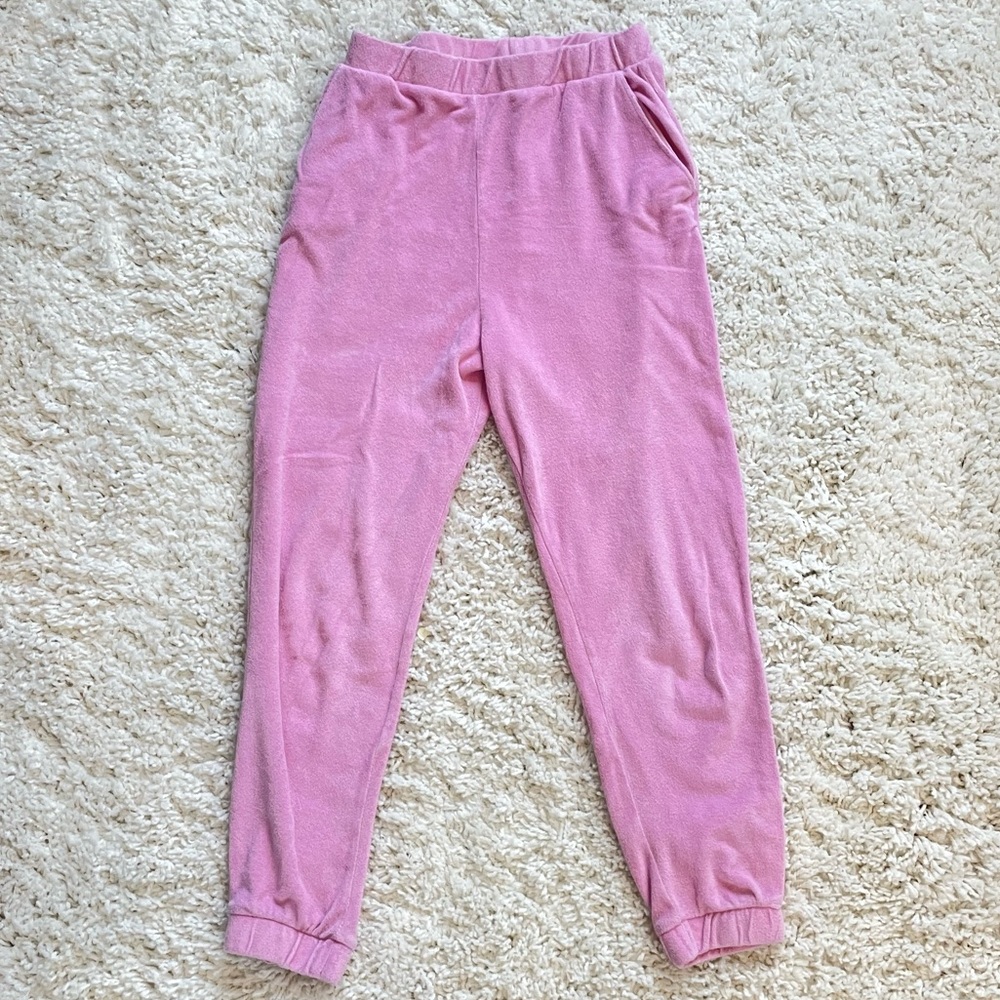 Pink joggers